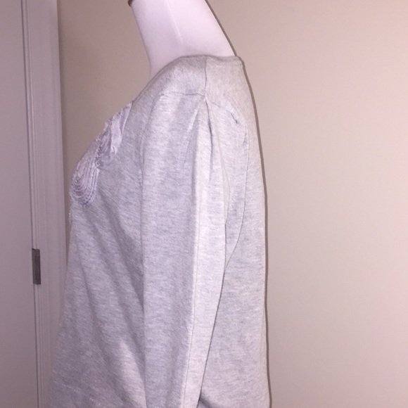 RED Petite brand Grey Sweater - Picture 4 of 7